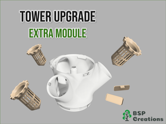 Hydroponic Tower Upgrade | Extra Grow Module